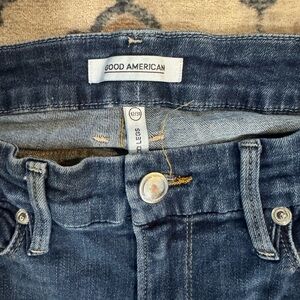 Good American Dark Wash High-Rise Women's Jeans